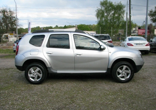 Dacia Duster cena 25900 przebieg: 142947, rok produkcji 2013 z Bytom Odrzański małe 631
